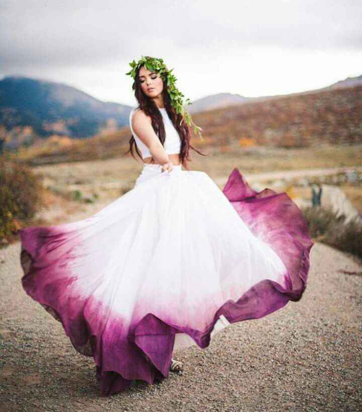 Vestidos con efecto degradado de colores - 5