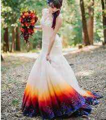 Vestidos con efecto degradado de colores - 9