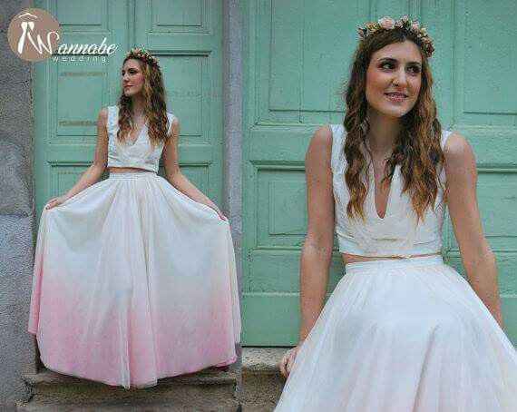 Vestidos con efecto degradado de colores - 12