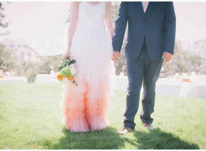 Vestidos con efecto degradado de colores - 15