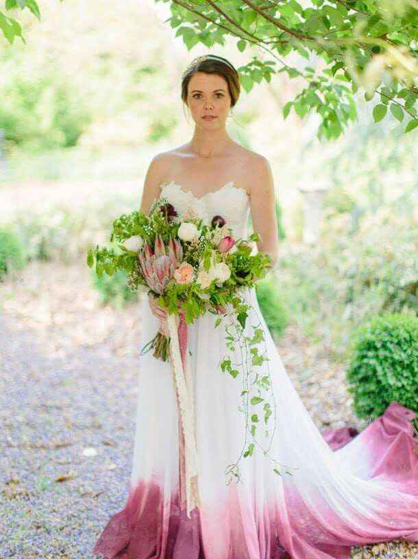 Vestidos con efecto degradado de colores - 16