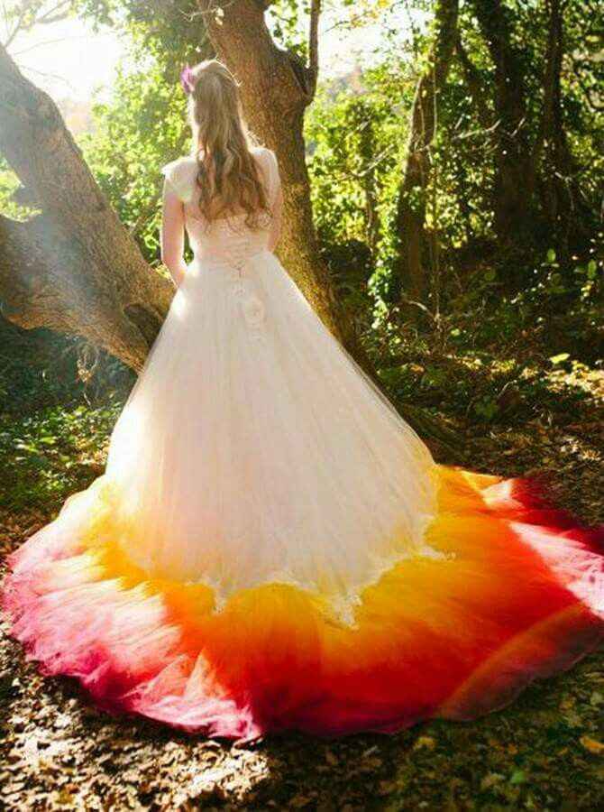 Vestidos con efecto degradado de colores - 17
