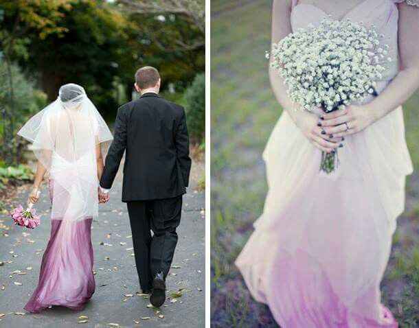 Vestidos con efecto degradado de colores - 19