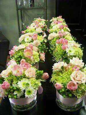 Ideas para centros de mesa 💕🌷🌻🌼🌸🌺 - 8