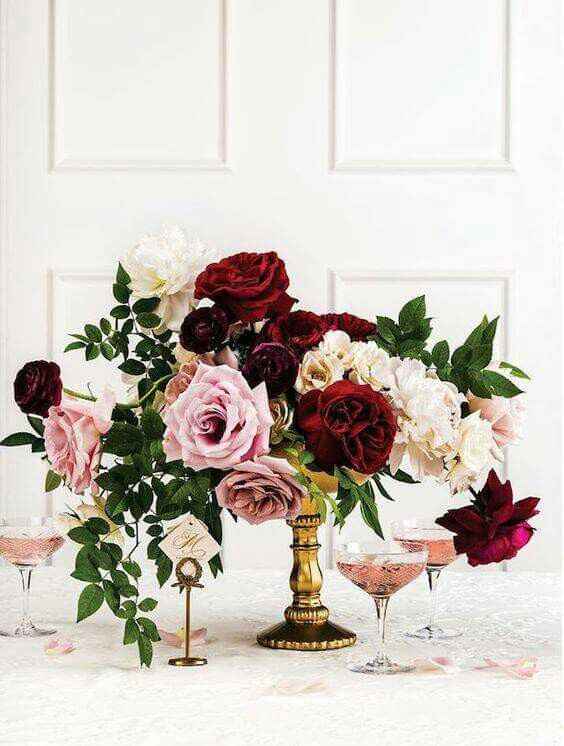 Ideas para centros de mesa 💕🌷🌻🌼🌸🌺 - 42
