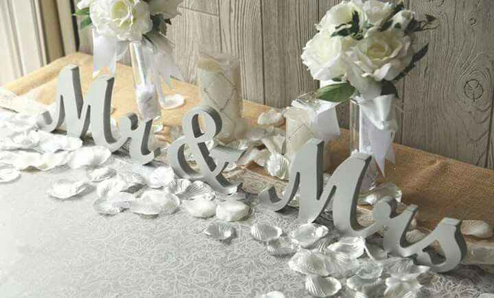 Ideas para boda en color Plata 💕 - 1