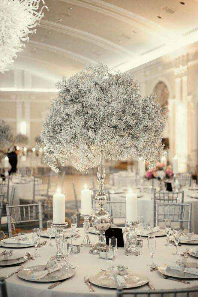 Ideas para boda en color Plata 💕 - 5