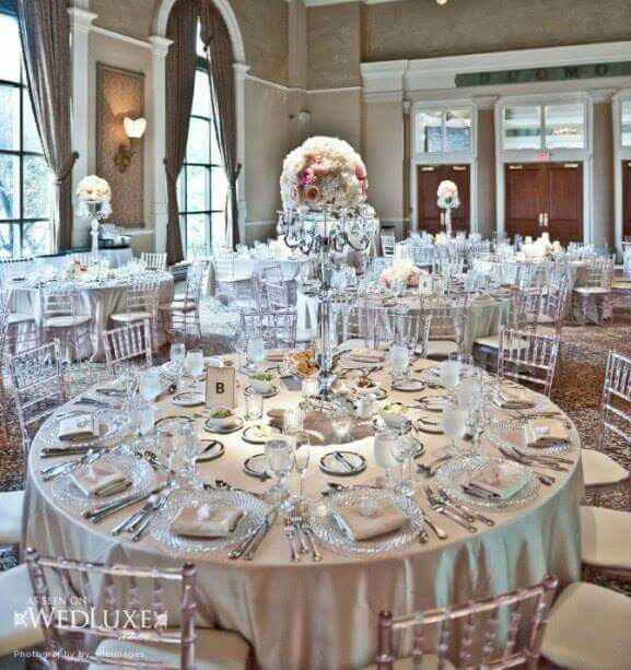 Ideas para boda en color Plata 💕 - 7