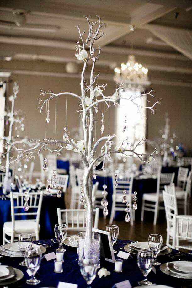 Ideas para boda en color Plata 💕 - 12