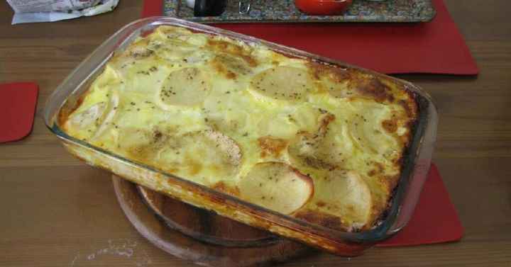Mi platillo master chef... Papas al horno 😘 - 1