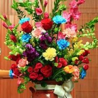 Decoración con flores mexicanas - 1