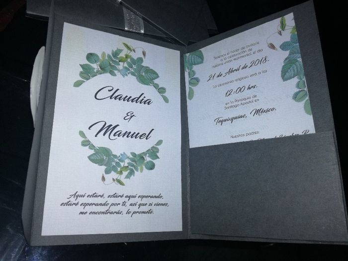 Repar invitaciones y servilletas - 4