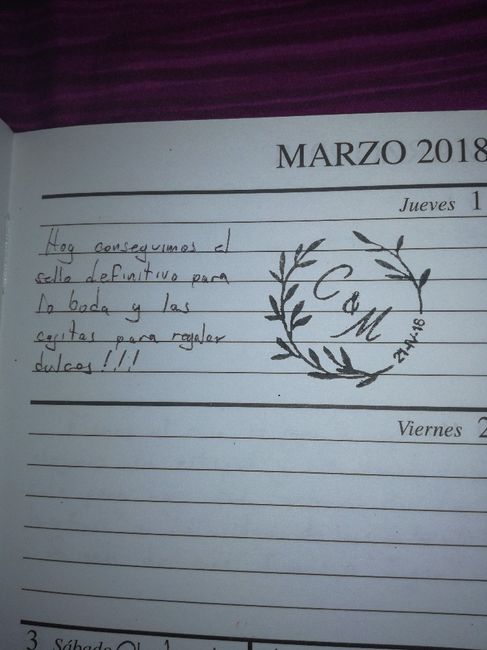 Un libro con fotos y pensamientos de toda la experiencia de prepara la boda - 4