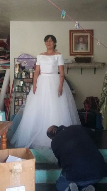 Ya casitengo tengo vestido. El reloj llego. - 3