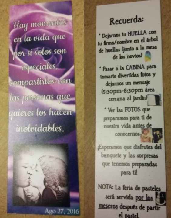 separadores para cada plato