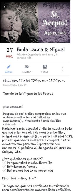 Evento FB