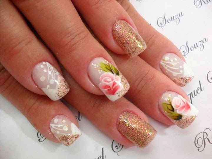 Ideas originales para la manicure de tu gran día - 1