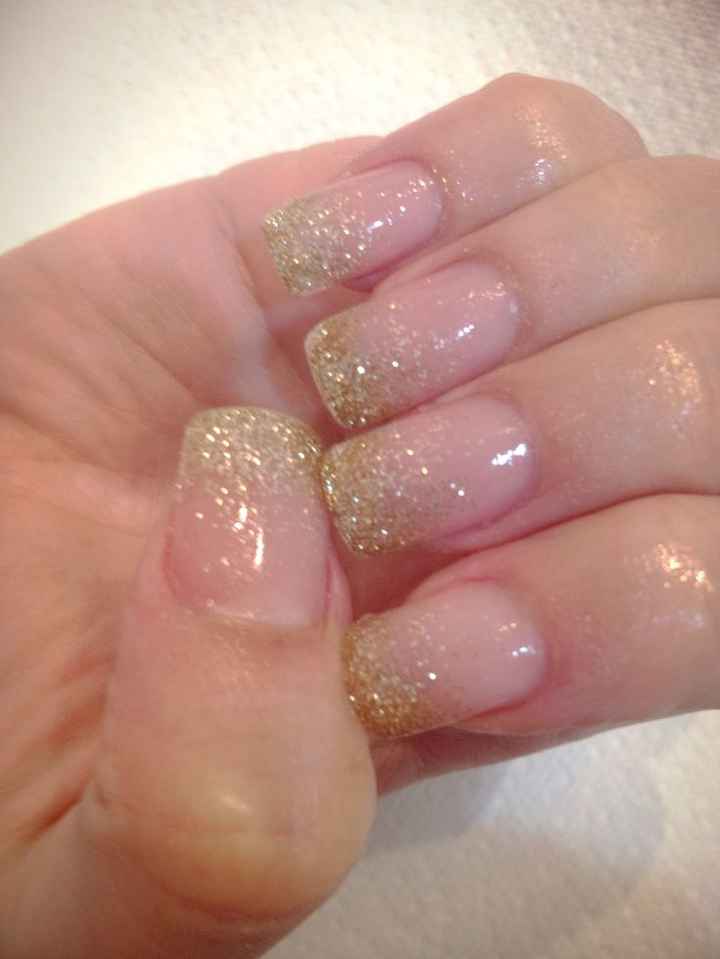 Ideas originales para la manicure de tu gran día - 2