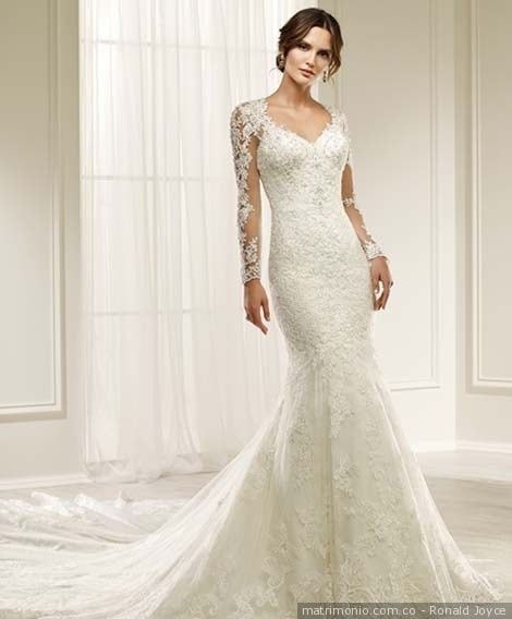 ¿Lista para esta tendencia del 2020? ¡Las mangas vienen con todo! 👰 3