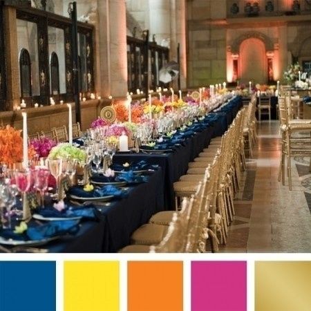 7 combinaciones de colores para tu boda. ¿Con cuál te quedas? 4