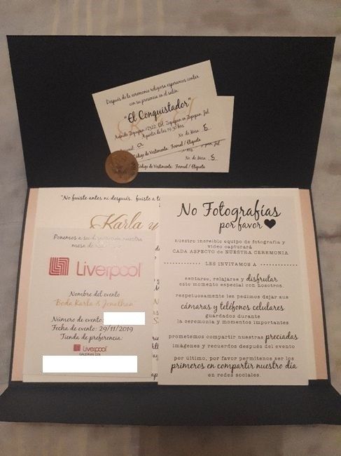 Simón dice: “muéstrame tus invitaciones” 12