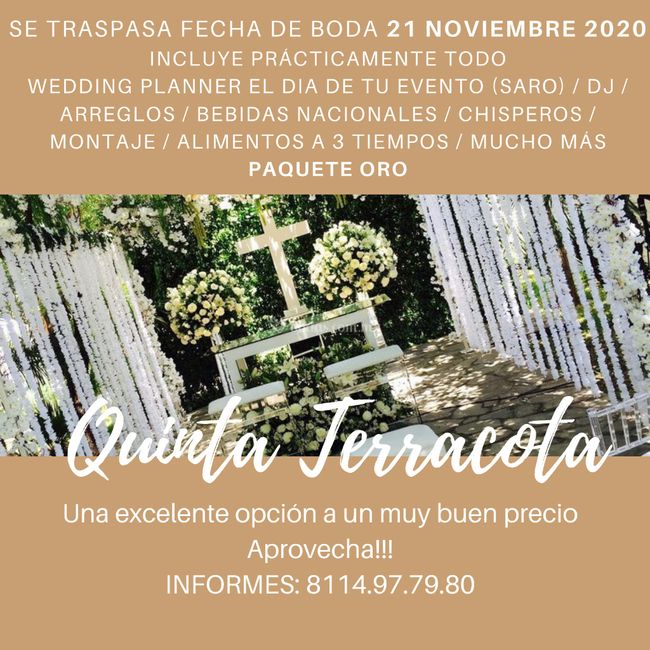 Traspaso de Boda 21 Noviembre 2020 - 1