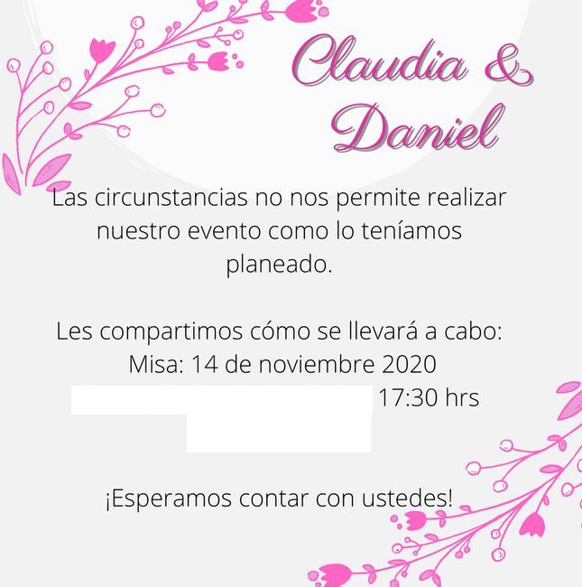 Anuncio cambia de fecha 1