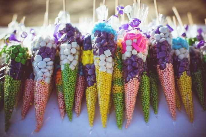 3) Dulces en bolsitas de celofán  Créditos: Jorge Mercado Photography