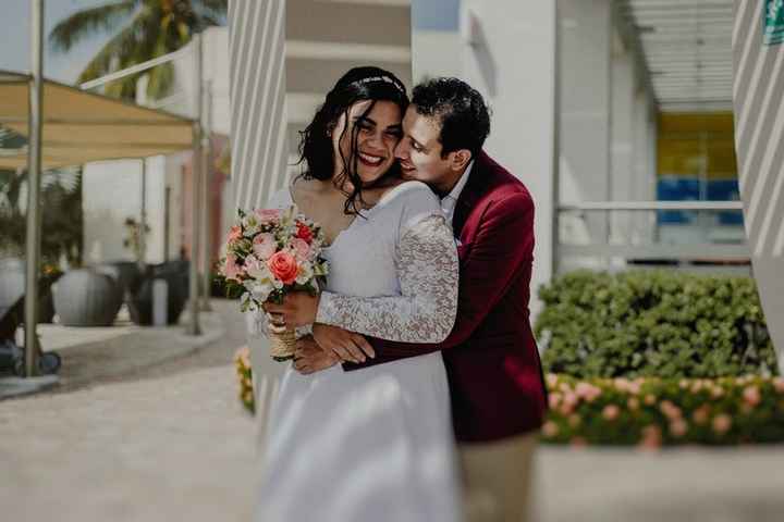 Las reacciones más espontáneas de novios en su First Look 😍 - 2