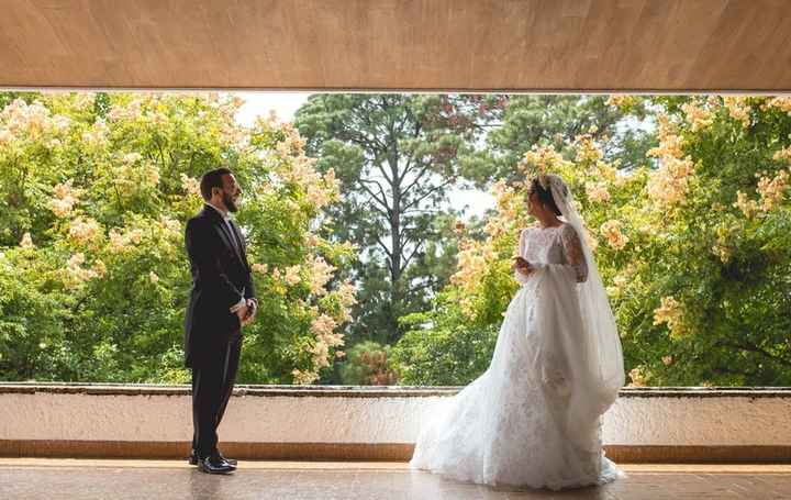 Las reacciones más espontáneas de novios en su First Look 😍 - 7