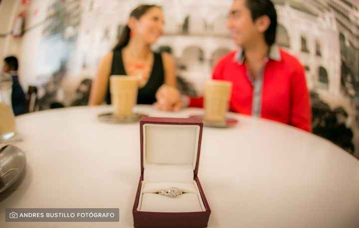 Me propuso matrimonio el___ - 1
