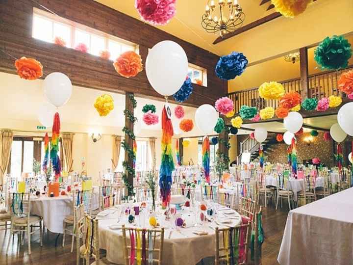 Colores: Decoración de arcoíris! - 4