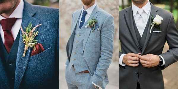 ¿Qué calificación le pones a estos looks de novio? - 1