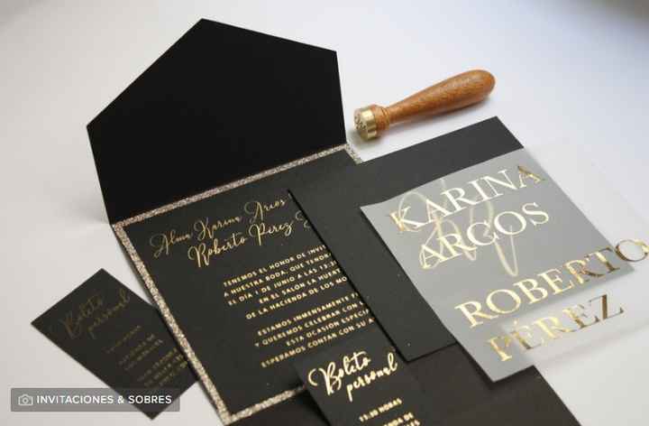 Invitaciones: ¿Lisas o estampadas? - 1