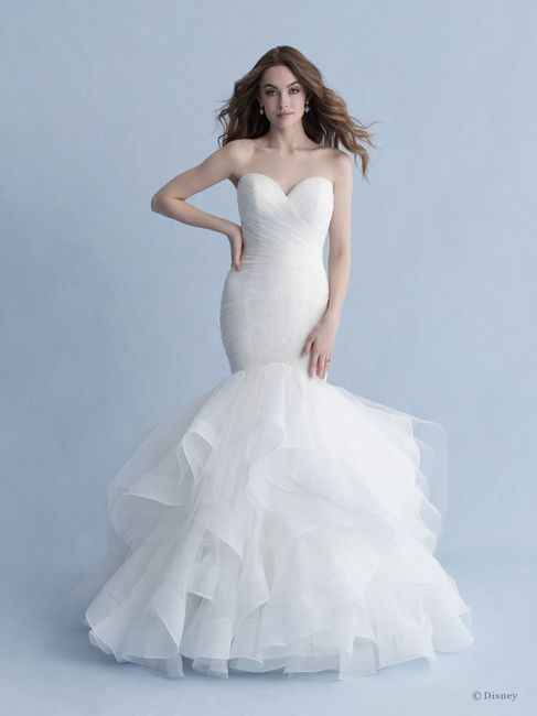 Allure Bridals para Disney: ¿Bella o Ariel? - 1