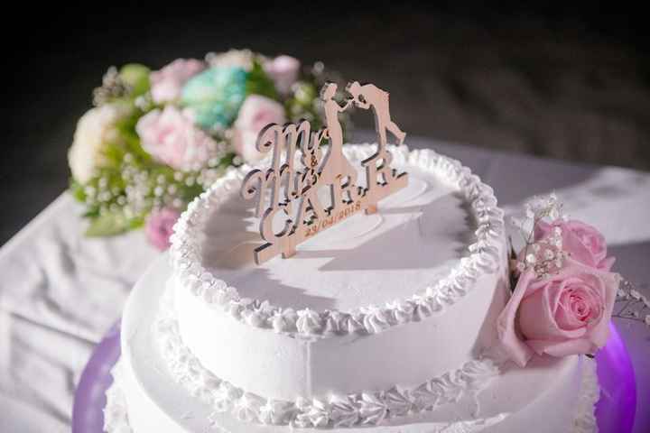 Preparemos tu pastel: ¿Cake Topper con letras o muñecos? - 1