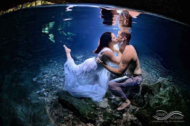 Trash the dress bajo el agua: ¿qué calificación le das? - 1