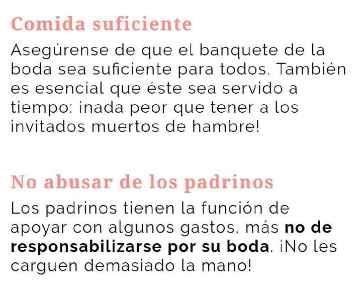 12 mandamientos para una boda de buen gusto!?? - 4