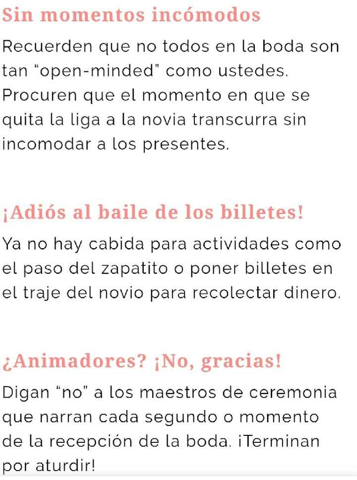 12 mandamientos para una boda de buen gusto!?? - 5