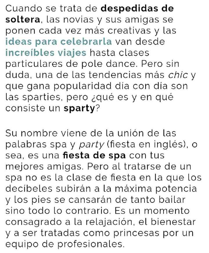 Sparty!! fiesta de spa! despedida de soltera? - 2