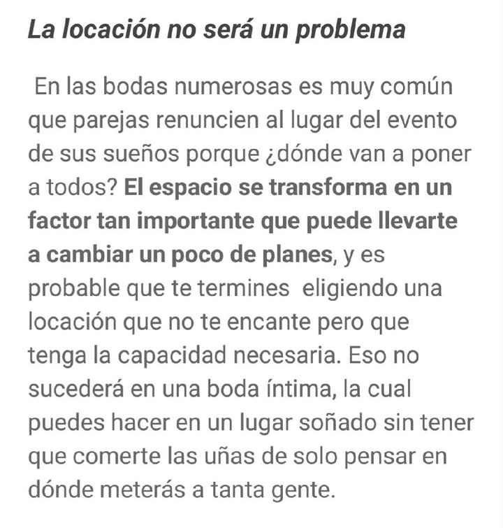 Una boda íntima???!! - 3