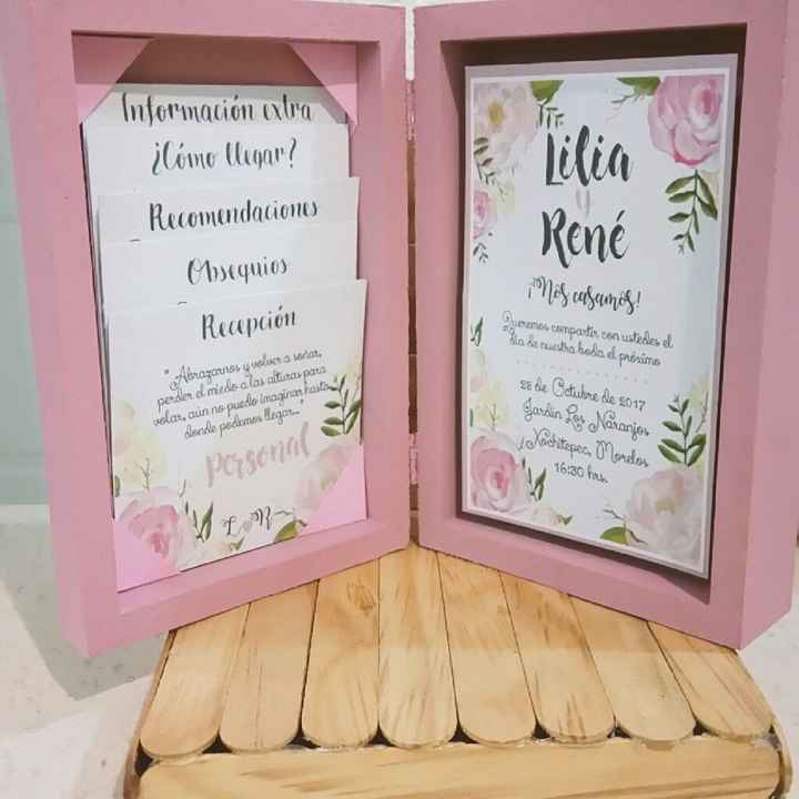 Nuestras invitaciones diy!!! :) - 5