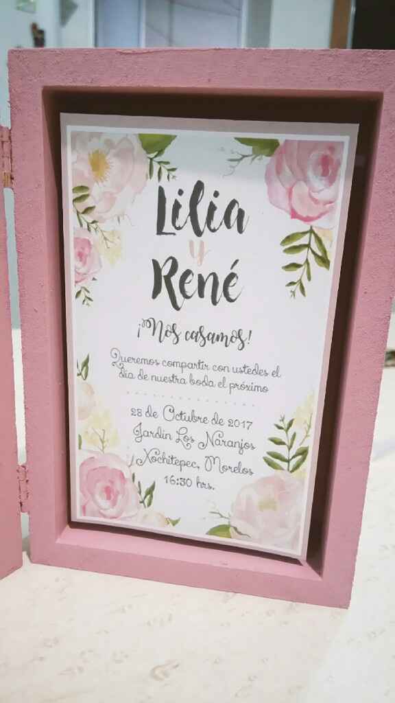Nuestras invitaciones diy!!! :) - 6