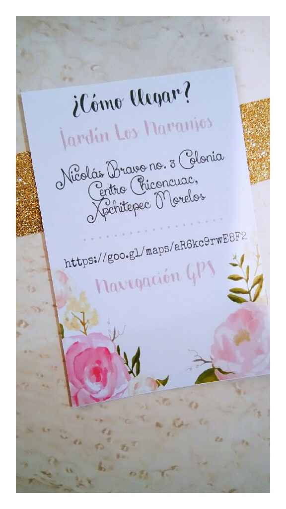 Nuestras invitaciones diy!!! :) - 9