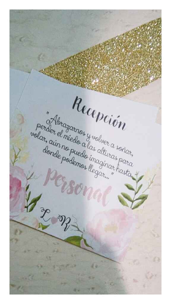 Nuestras invitaciones diy!!! :) - 12
