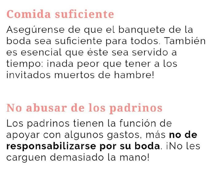 12 mandamientos para una boda de buen gusto!?? - 4