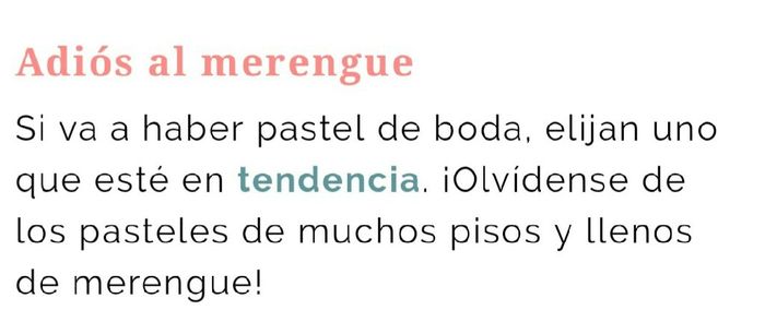 12 mandamientos para una boda de buen gusto!?? - 6