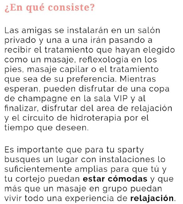 Sparty!! fiesta de spa! despedida de soltera? - 5