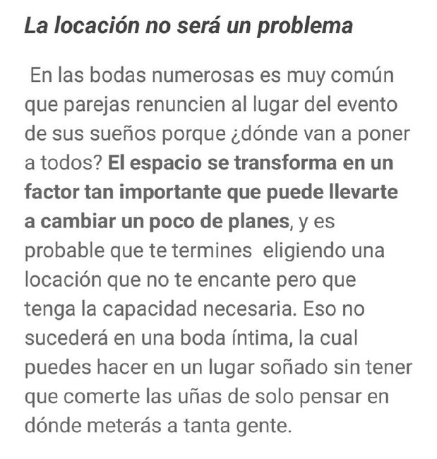 Una boda íntima???!! - 3