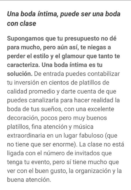 Una boda íntima???!! - 4